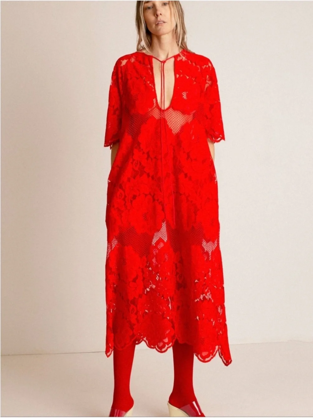 SOLD Mr. Larkin Poppy Lola Dress - Picture 10 of 16